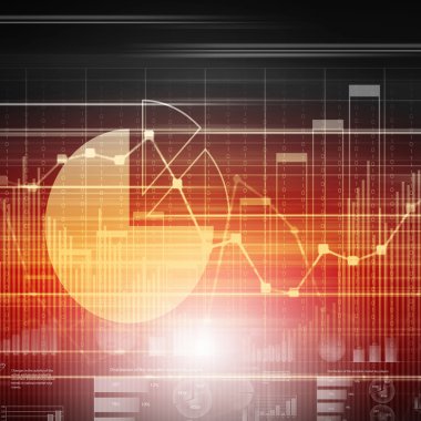 yüksek teknoloji arka planda pazarlama