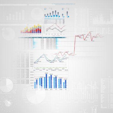 yüksek teknoloji arka planda pazarlama