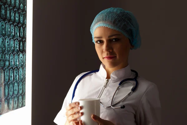 Woman radiologist — Stock Photo, Image