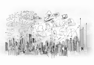 görüntü ile el çizimleri