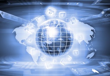 dijital dünya görüntüsü