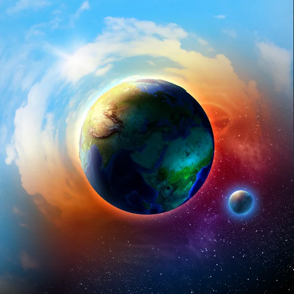 Earth planet — Stock Photo, Image