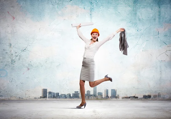 Ingeniero feliz — Foto de Stock