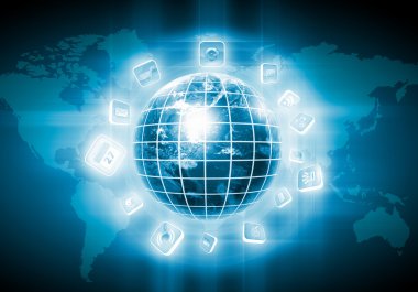 dijital dünya görüntüsü