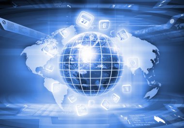 dijital dünya görüntüsü