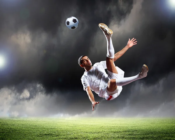 Fußballspieler — Stockfoto