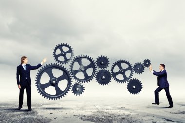 İşadamları ve mekanizma elemanları