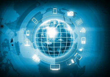 dijital dünya görüntüsü