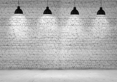 Blank brick wall clipart