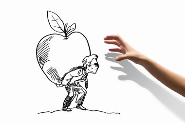 işadamı karikatürü