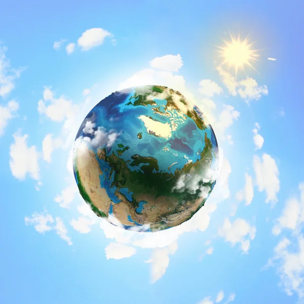 Earth planet — Stock Photo, Image