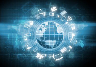 dijital dünya görüntüsü