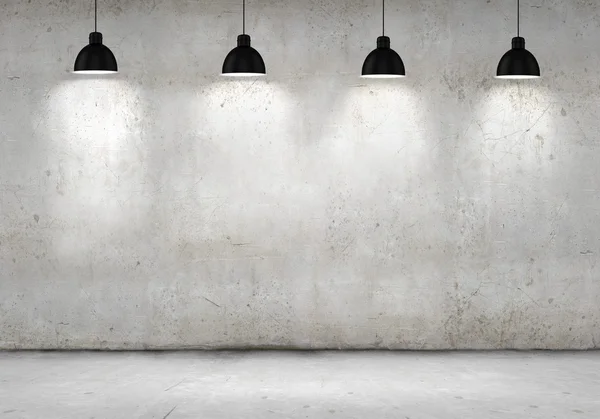 Muro de cemento en blanco — Foto de Stock