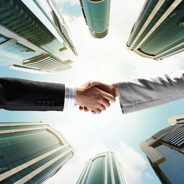 Business handshake — Stock Photo, Image