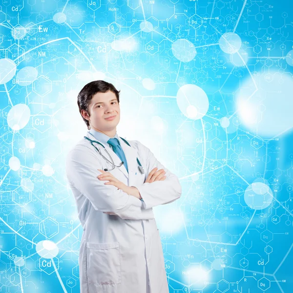 Confident doctor — Stock Photo, Image