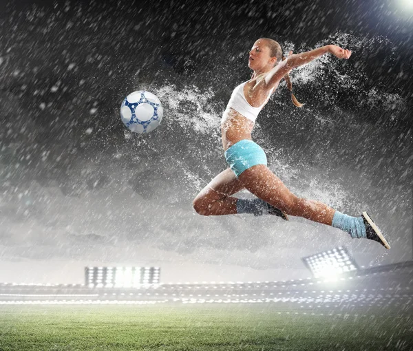 Sport young woman — Stock Photo, Image