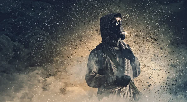 STALKER gaz maskesi — Stok fotoğraf