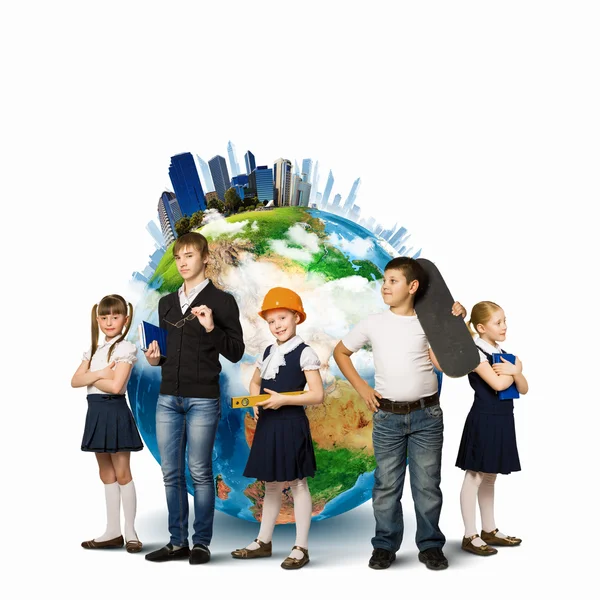 Group of kids — Stock Photo, Image