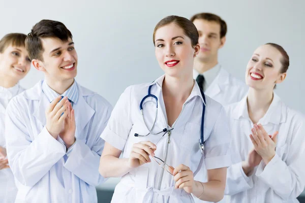 Framgångsrika kvinnliga läkare — Stockfoto