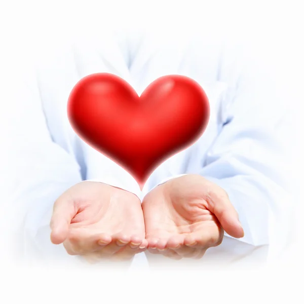 Big red heart — Stock Photo, Image