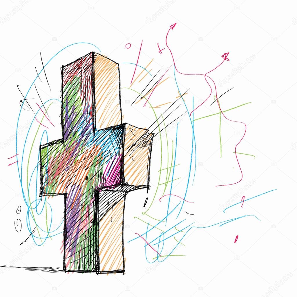 Sketch of cross