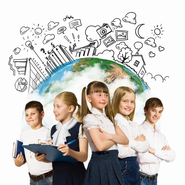 Group of kids — Stock Photo, Image