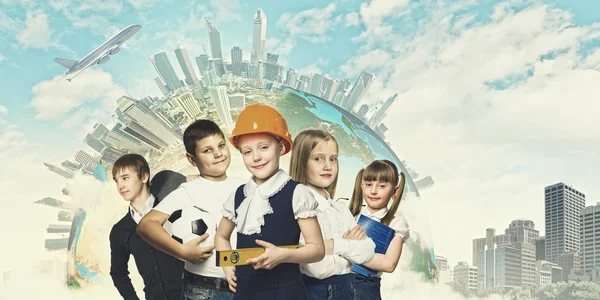 Group of kids — Stock Photo, Image