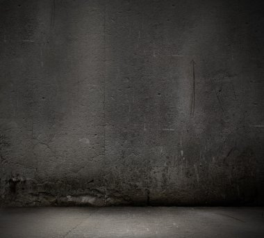 Siyah duvar arka plan