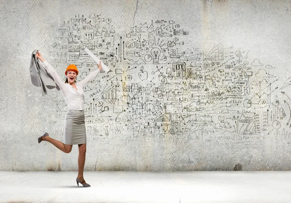 Happy engineer — Stock Photo, Image