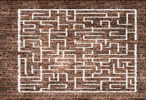 Abstract maze — Stock Photo, Image