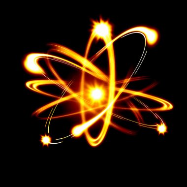 Atom image clipart