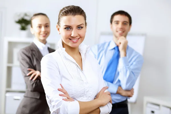 Young business people working together — Stock Photo, Image