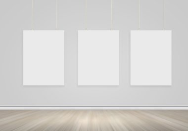 Üç boş afiş