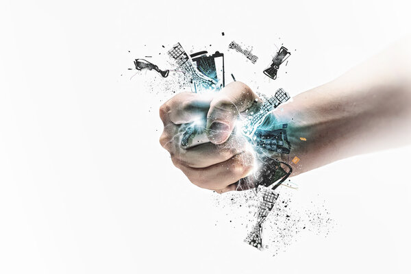 Сжимающая клавиатура
