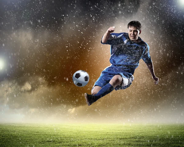 Fußballspieler — Stockfoto