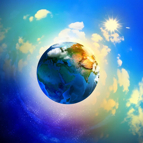 Earth planet — Stock Photo, Image