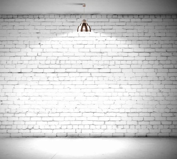 Parede de pedra em branco — Fotografia de Stock