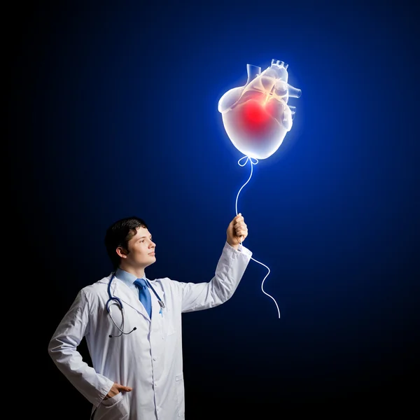 Doctor cardiologist — Stock Photo, Image