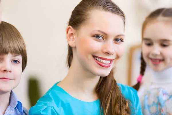 Children drawing and painting — Stock Photo, Image