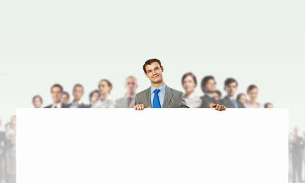 Advertising manager — Stock Photo, Image