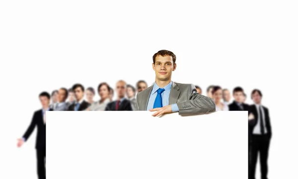 Advertising manager — Stock Photo, Image