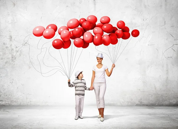 Madre y su hijo — Foto de Stock