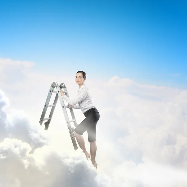 Ladder of success — Stock Photo, Image