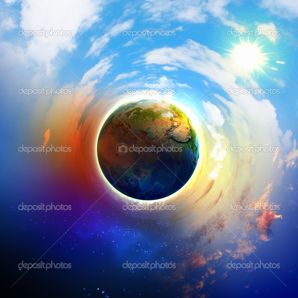 Planet Earth — Stock Photo © SergeyNivens #30975195
