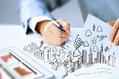 iş yerinde iş kişi