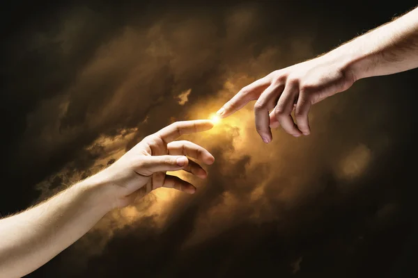 Creation of adam — Stock Photo, Image