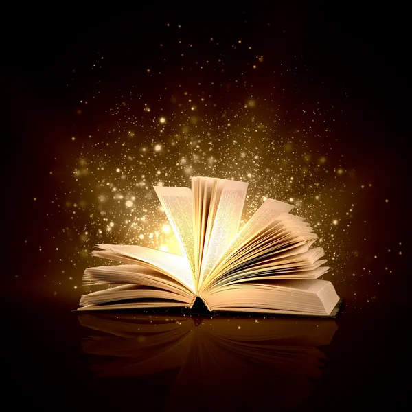 Magic book — Stock Photo, Image