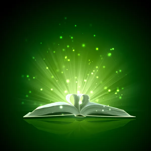 Magic book — Stock Photo, Image