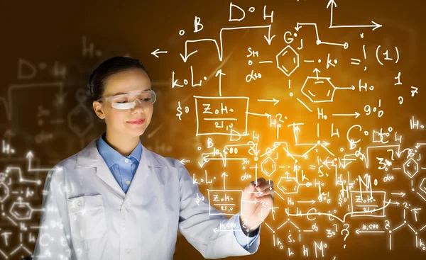 Young researcher — Stock Photo, Image