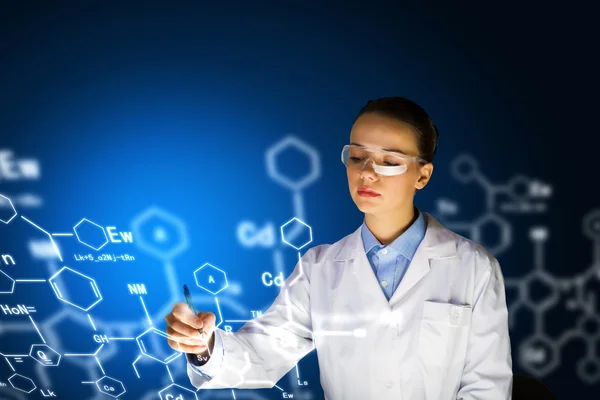 Young researcher — Stock Photo, Image